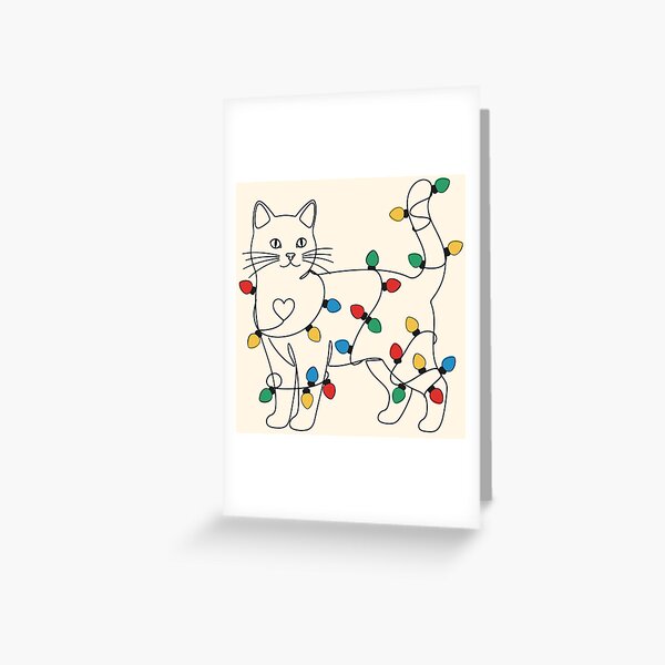Item preview, Christmas Cat Lights designed and sold by FlashCraft Design.