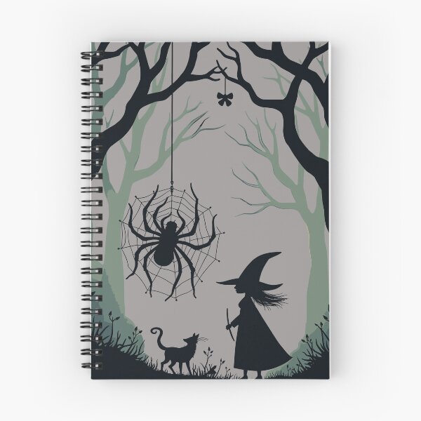 Item preview, A Spider A Witch And A Woodland Cut-Out Stencil-Style designed and sold by taiche.