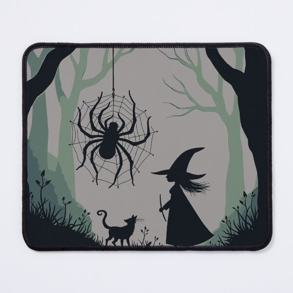 Item preview, A Spider A Witch And A Woodland Cut-Out Stencil-Style designed and sold by taiche.