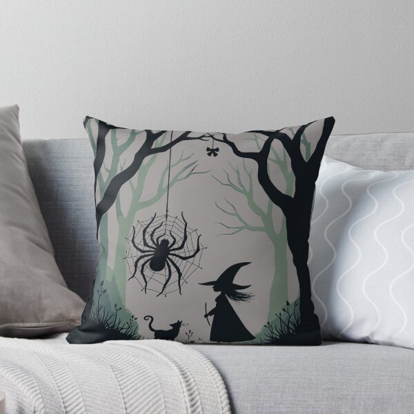 Item preview, A Spider A Witch And A Woodland Cut-Out Stencil-Style designed and sold by taiche.