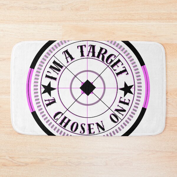 Item preview, ? "I'm a Target, Because I'm a Chosen One" | Bold Anti-System Glitch Core Design designed and sold by Rebel Fusion.