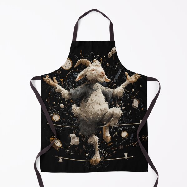 Item preview, Goat in Balance – Mental Load and Inner Tension designed and sold by Black-Lamb.