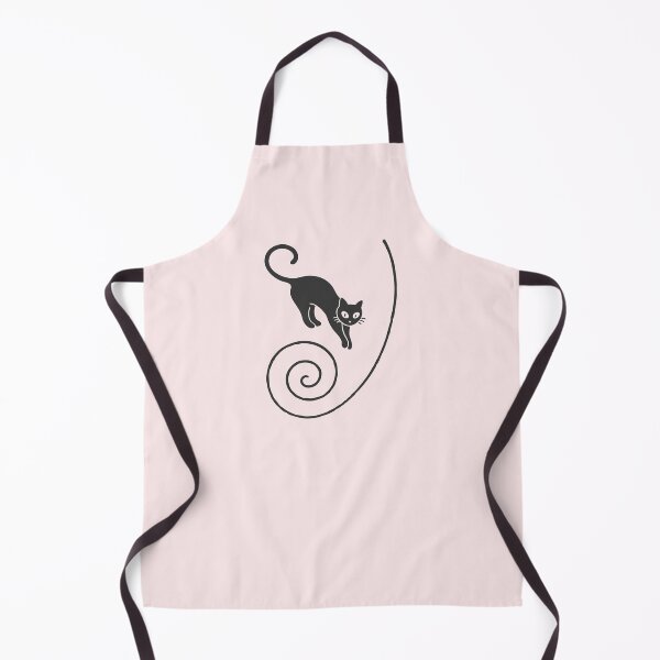 Item preview, Spiral Black Cat in Motion designed and sold by enly shop.