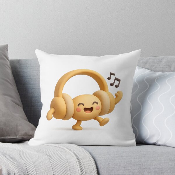 Item preview, Headphones dancing to music designed and sold by Moons Studio.