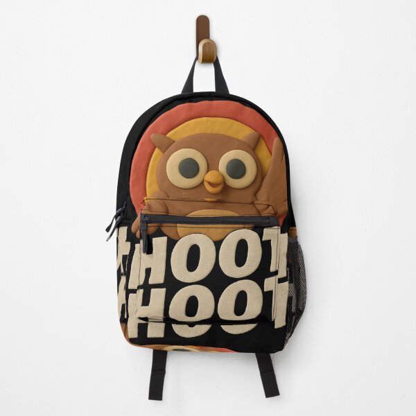 Item preview, Cute Hoot Hoot Clay Owl Art – Whimsical Animal Design designed and sold by AnTartstudios.