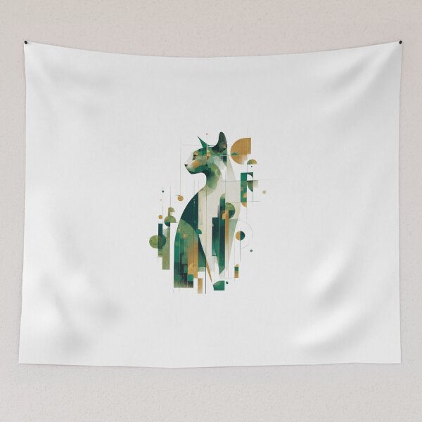 Item preview, Minimalist Cat: Stylish Design for Cat Lovers & Modern Art Enthusiasts designed and sold by Ellebecool.