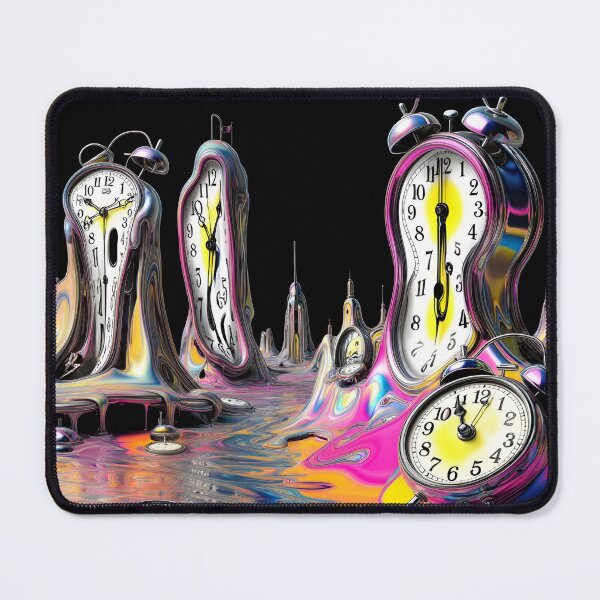 Item preview, Time Slips – Surreal Melting Clocks Dreamscape designed and sold by JaroPrints.