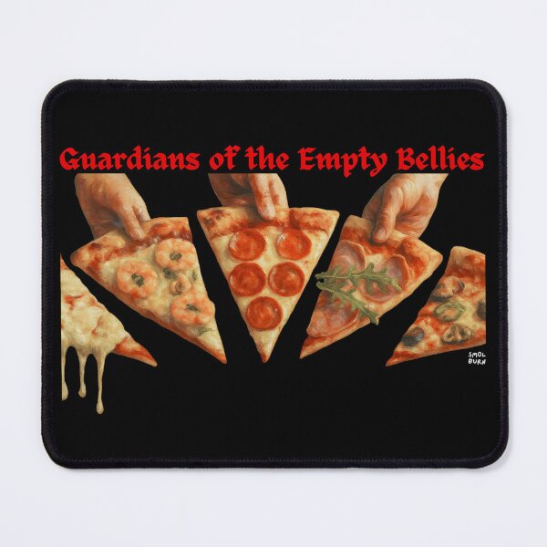Item preview, Guardians of the Empty Bellies Pizza Lovers Funny Food Art - Pizza Slice Galaxy Design designed and sold by smolburndesign.