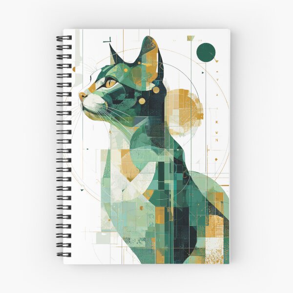 Item preview, Minimalist Cat: Stylish Design for Cat Lovers & Modern Art Enthusiasts designed and sold by Ellebecool.