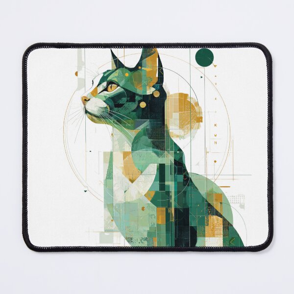 Item preview, Minimalist Cat: Stylish Design for Cat Lovers & Modern Art Enthusiasts designed and sold by Ellebecool.