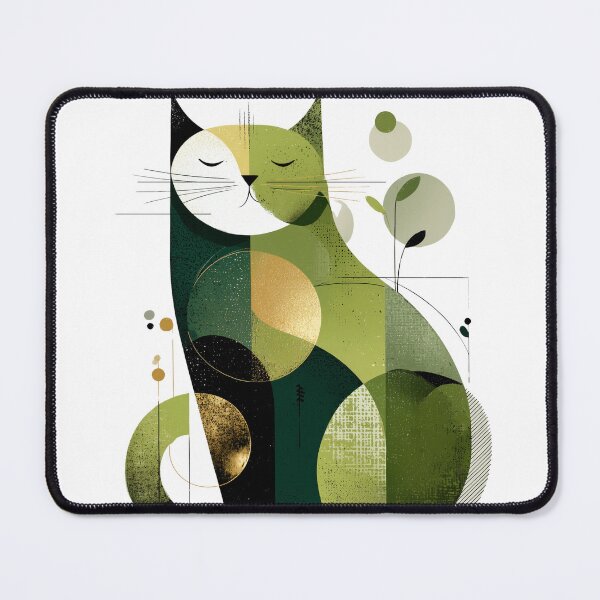 Item preview, Minimalist Cat: Stylish Design for Cat Lovers & Modern Art Enthusiasts designed and sold by Ellebecool.