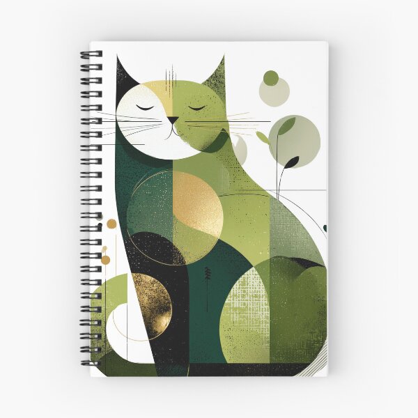 Item preview, Minimalist Cat: Stylish Design for Cat Lovers & Modern Art Enthusiasts designed and sold by Ellebecool.