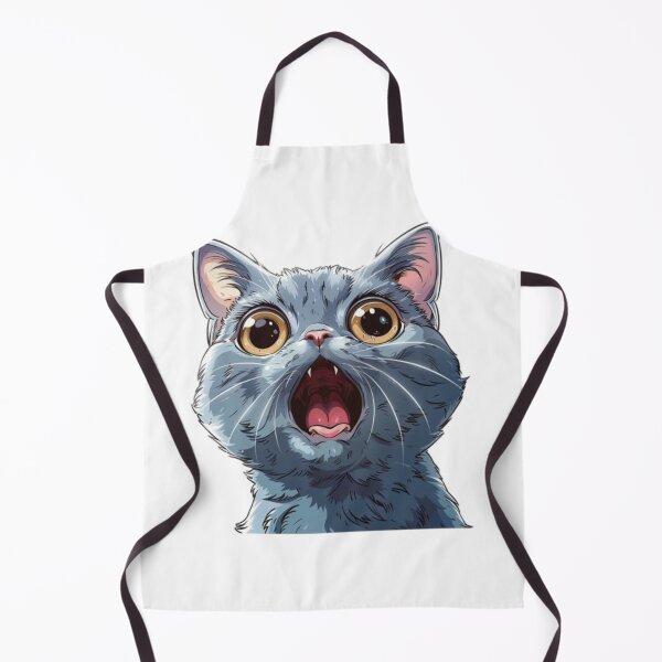 Item preview, funny surprised cat designed and sold by LayersDesign.