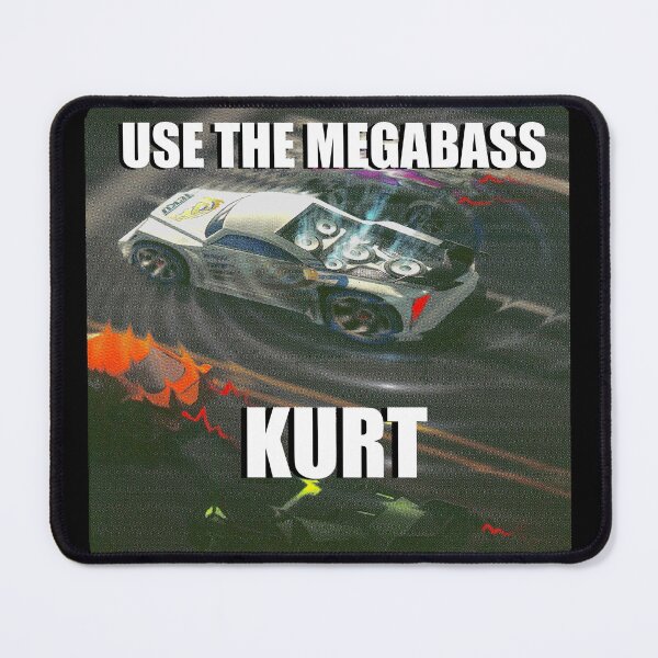 Item preview, USE THE MEGABASS KURT designed and sold by TekuDreams.