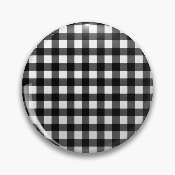 Item preview, Classic Black and White Gingham Check Pattern designed and sold by HasHs.