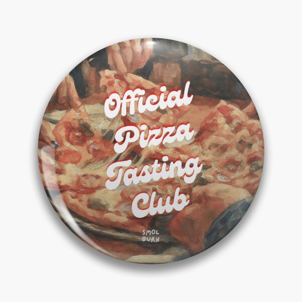 Item preview, Official Pizza Tasting Club – Funny Foodie Friends Pizza Lover Group Design designed and sold by smolburndesign.