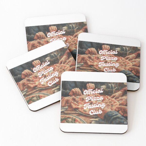 Item preview, Official Pizza Tasting Club – Funny Foodie Friends Pizza Lover Group Design designed and sold by smolburndesign.