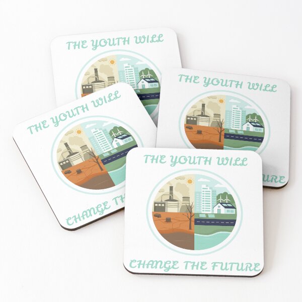 Item preview, The Youth Will Change the Future Climate Action Art designed and sold by FreedomAndLove.