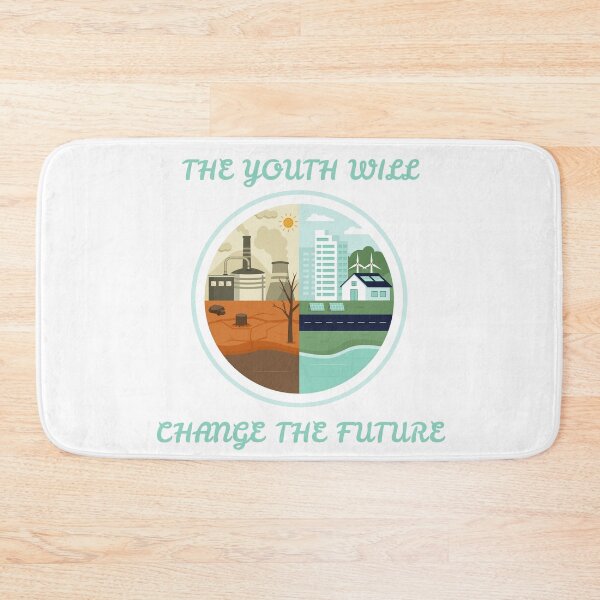 Item preview, The Youth Will Change the Future Climate Action Art designed and sold by FreedomAndLove.