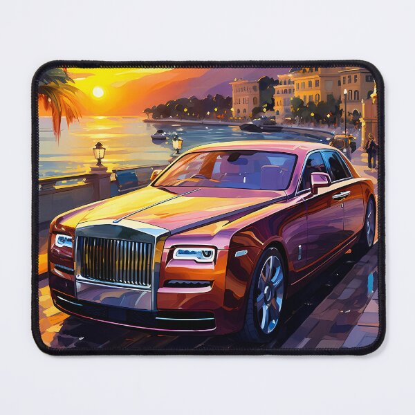 Item preview, Luxury Car Shines on Lakefront Promenade designed and sold by RevUpDesign.