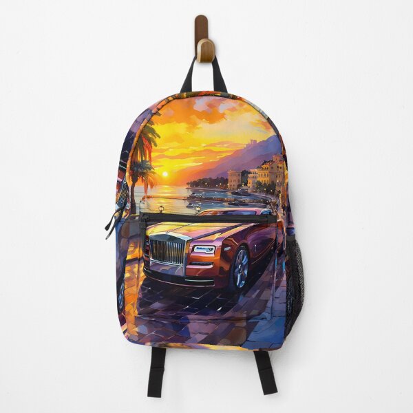 Item preview, Luxury Car Shines on Lakefront Promenade designed and sold by RevUpDesign.