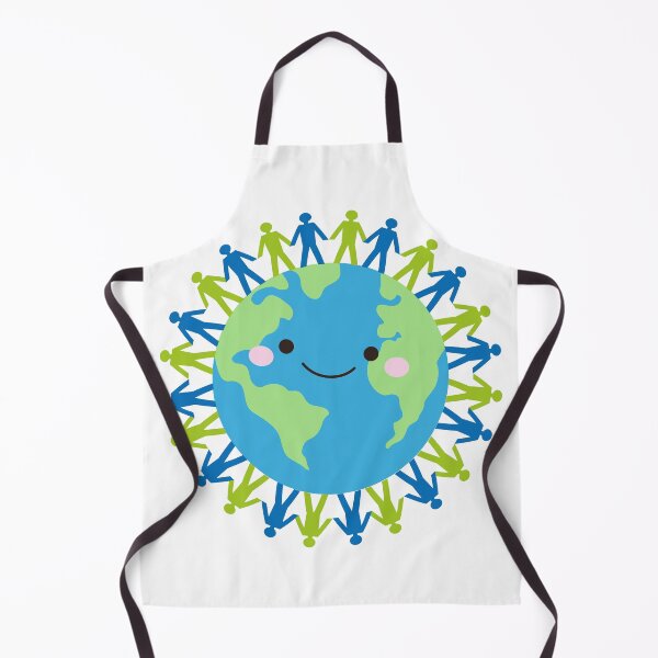 Item preview, Smiling Earth Unity Design Cute World Peace Art designed and sold by FreedomAndLove.