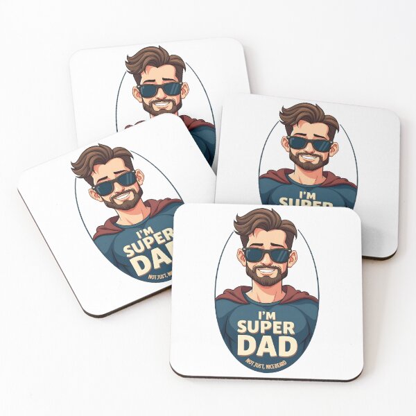 Item preview, Superdad not just a nice beard 01 designed and sold by Museum Of Non-Existing Art.