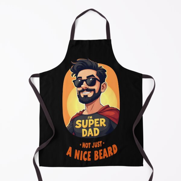 Item preview, Superdad not just a nice beard 02 designed and sold by Museum Of Non-Existing Art.