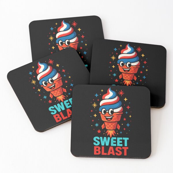 Item preview, Sweet Blast – Rocket Ice Cream with Retro Vibes designed and sold by Taans-Creation.