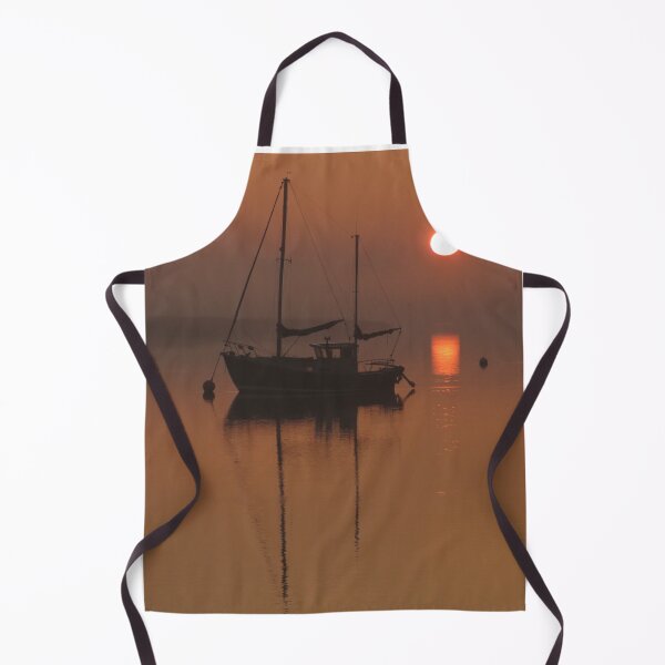 Item preview, Winter Sunrise & Fishing Boat designed and sold by wiggyofipswich.