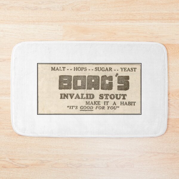 Item preview, 1936 Boag's Invalid Stout Vintage Beer Advert - Retro Tasmanian Brewery Poster Art designed and sold by taspaul.
