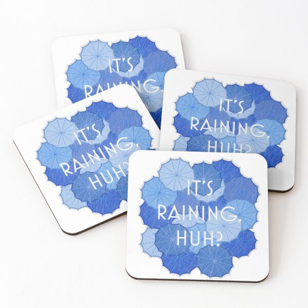 Item preview, It's raining, huh? designed and sold by SilverOutlining.