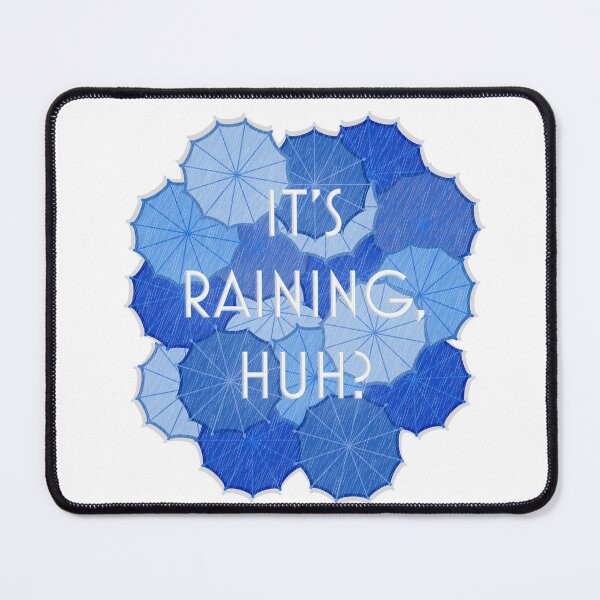 Item preview, It's raining, huh? designed and sold by SilverOutlining.