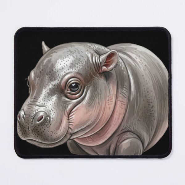 Item preview, Baby Hippo Moo Deng designed and sold by savecloth.