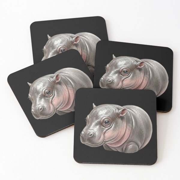 Item preview, Baby Hippo Moo Deng designed and sold by savecloth.
