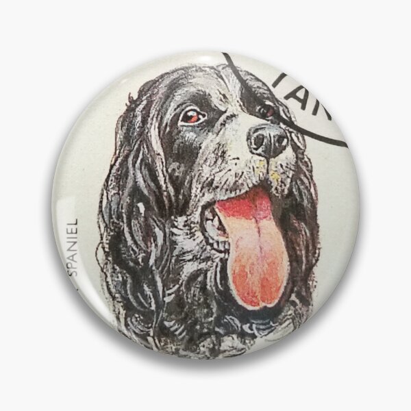 Item preview, Dogs ENGLISH SPRINGER SPANIEL vintage postage stamp Tanzania, 1994 designed and sold by BlareBlare.