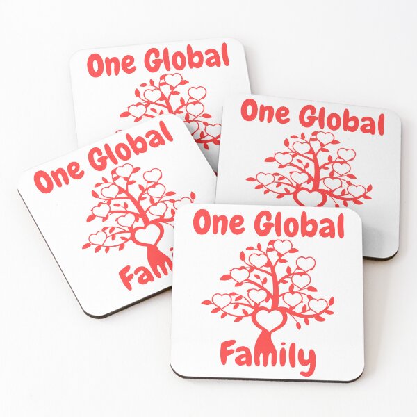 Item preview, One Global Family Unity Tree Heart Design designed and sold by FreedomAndLove.
