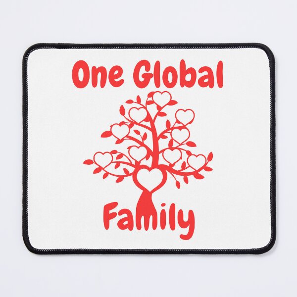 Item preview, One Global Family Unity Tree Heart Design designed and sold by FreedomAndLove.
