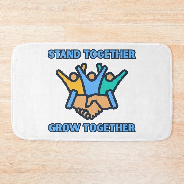 Item preview, Stand Together Grow Together Unity Art designed and sold by FreedomAndLove.
