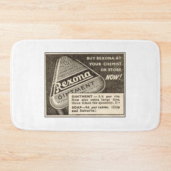 Item preview, 1939 Vintage Chemist Advert - Retro Ointment & Soap Poster - Old Medical Advertisement Art designed and sold by taspaul.