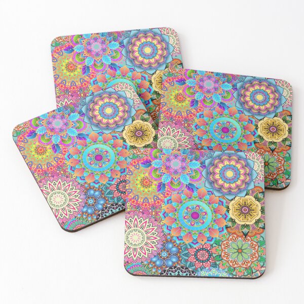 Item preview, Hip mandala colorful motifs gypsy design designed and sold by MarthasHus.