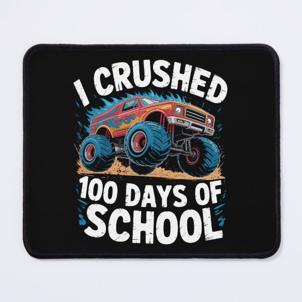 Item preview, 100 Days of School Monster Trucks 100th Day of School designed and sold by Sea4Adventures.