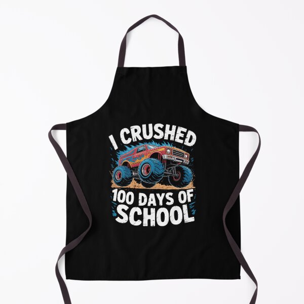 Item preview, 100 Days of School Monster Trucks 100th Day of School designed and sold by Sea4Adventures.