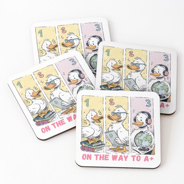 Item preview, Back to School Goose, First Day Back Duck, On the Way to A+, Perfect Gift for Students, Kids, and Classroom Crew designed and sold by PuralunaCreations.
