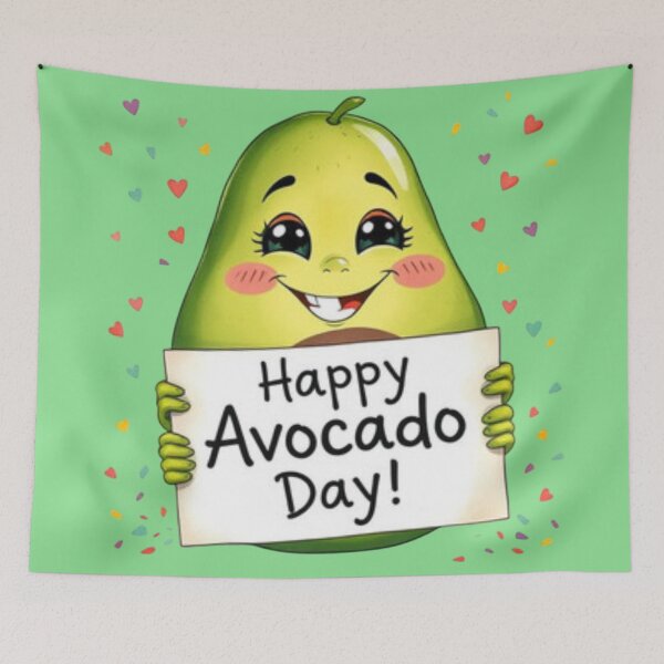 Item preview, Happy Avocado Day Celebration designed and sold by Iuqiune.