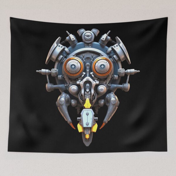 Item preview, Cute Robot Drone Sci-Fi designed and sold by Static-Fractal.