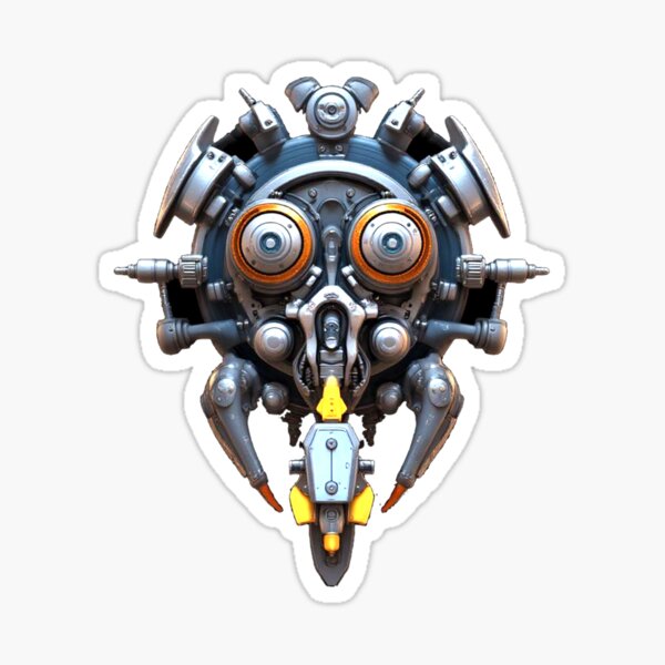 Item preview, Cute Robot Drone Sci-Fi designed and sold by Static-Fractal.