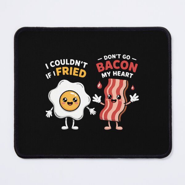 Item preview, Bacon Egg Pun Breakfast Dont Go Bacon on my Heart designed and sold by Sea4Adventures.
