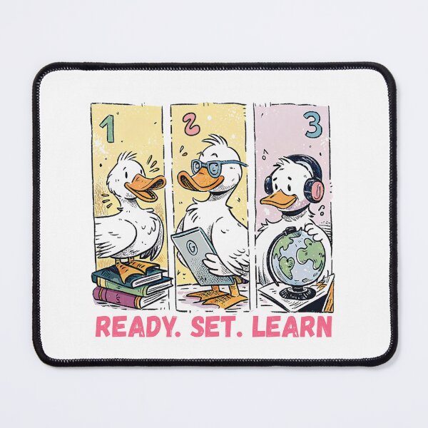 Item preview, Back to School Goose, First Day Back, Cute Duck Learn, Perfect Gift for Students, Kids, and Classroom Crew designed and sold by PuralunaCreations.