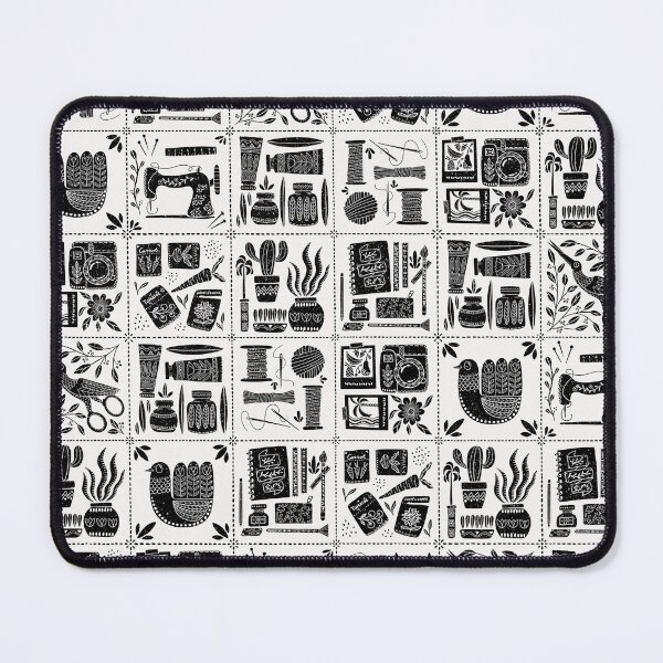Item preview, Handmade Life – Folk Art Sewing & Crafting Block Print designed and sold by OzdeBayer.